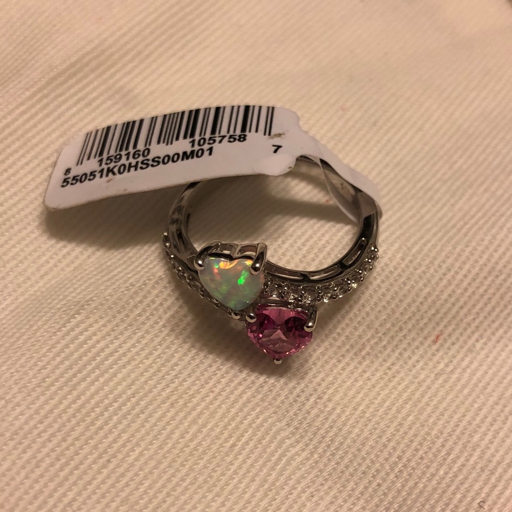 Opal ruby ring - Picture 3 of 4